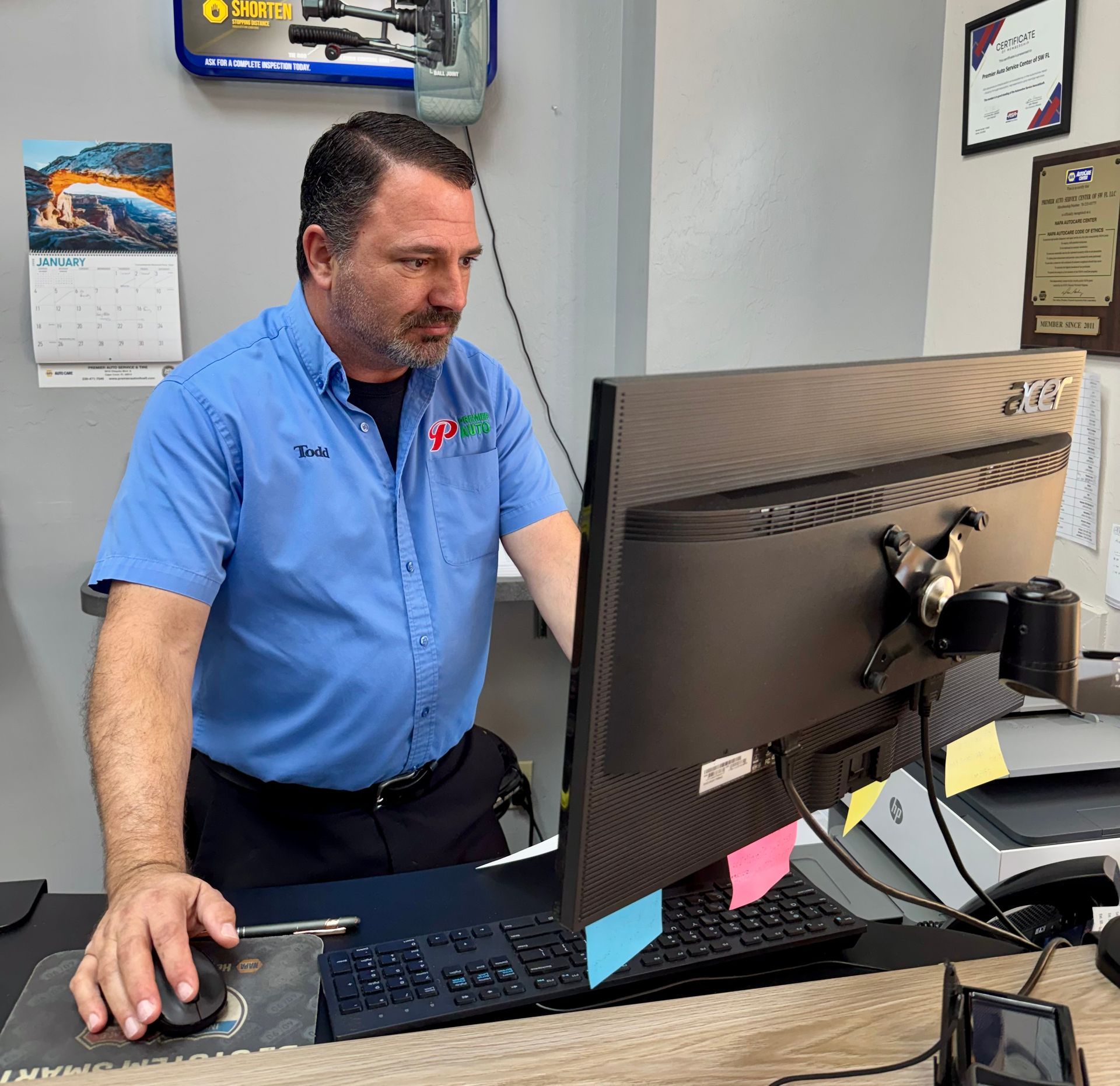 Todd Our Team | Premier Auto Service Center