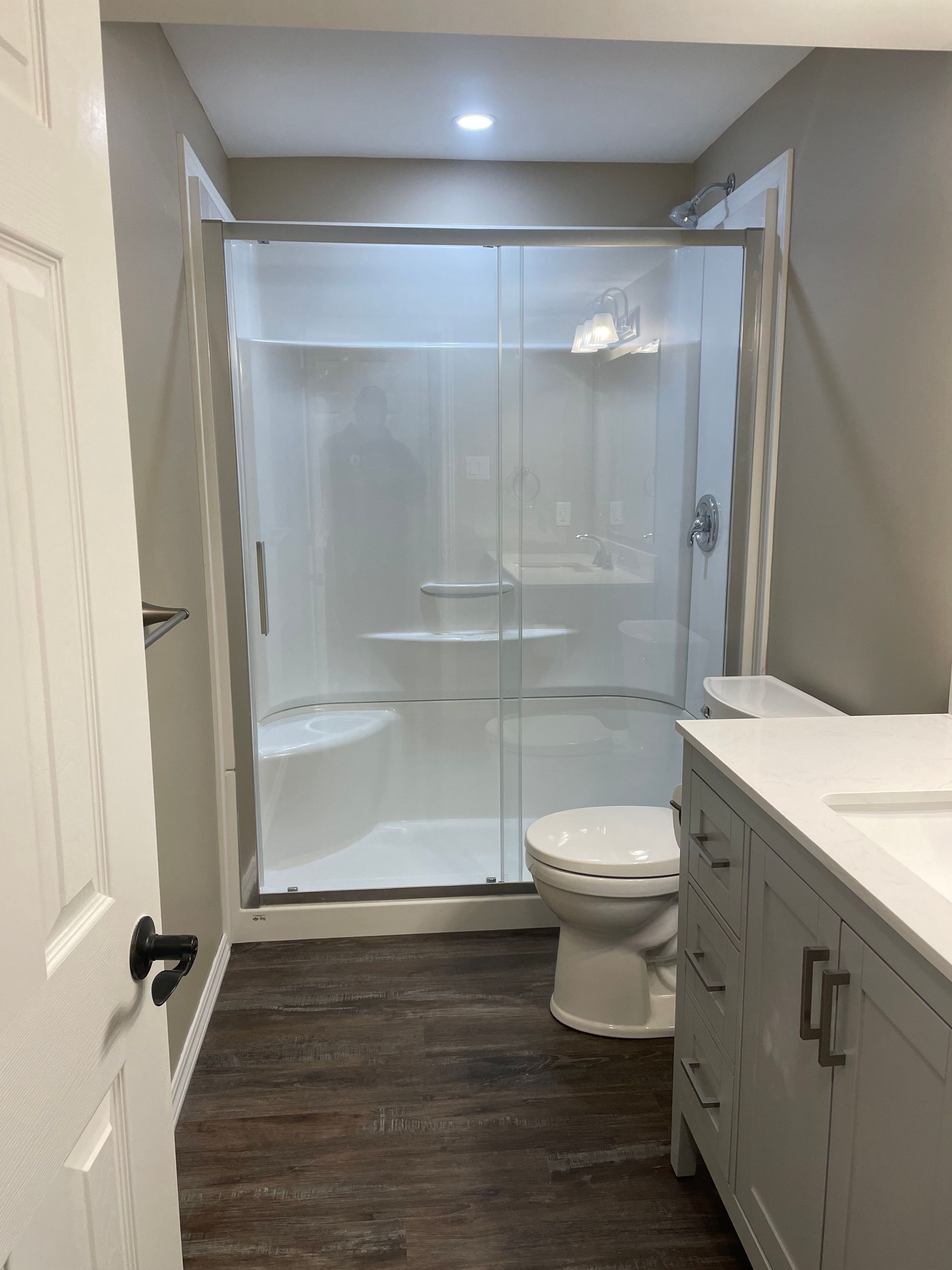 after bathroom renovation from Baird Construction