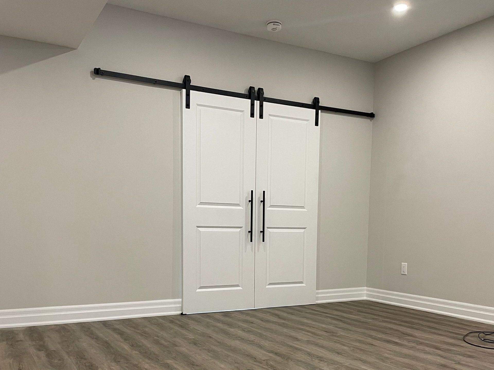 after basement renovation from Baird Construction