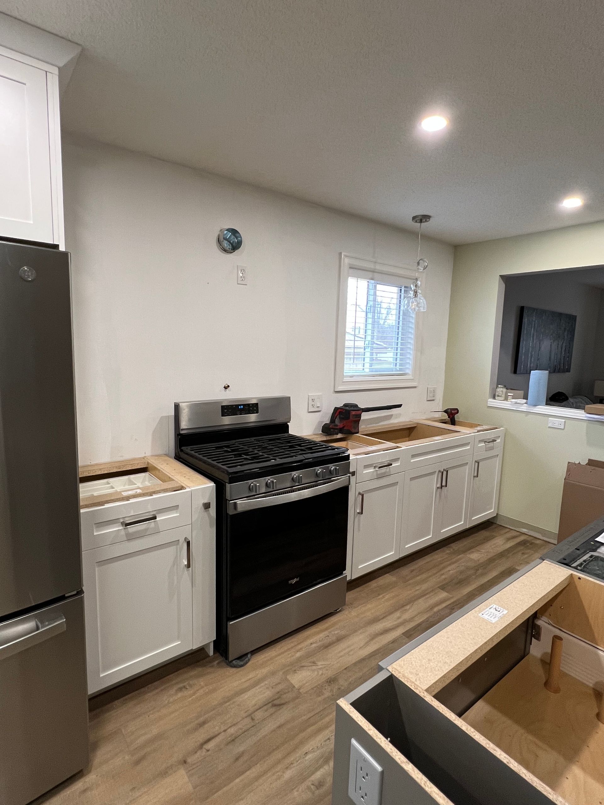 after kitchen renovation from Baird Construction