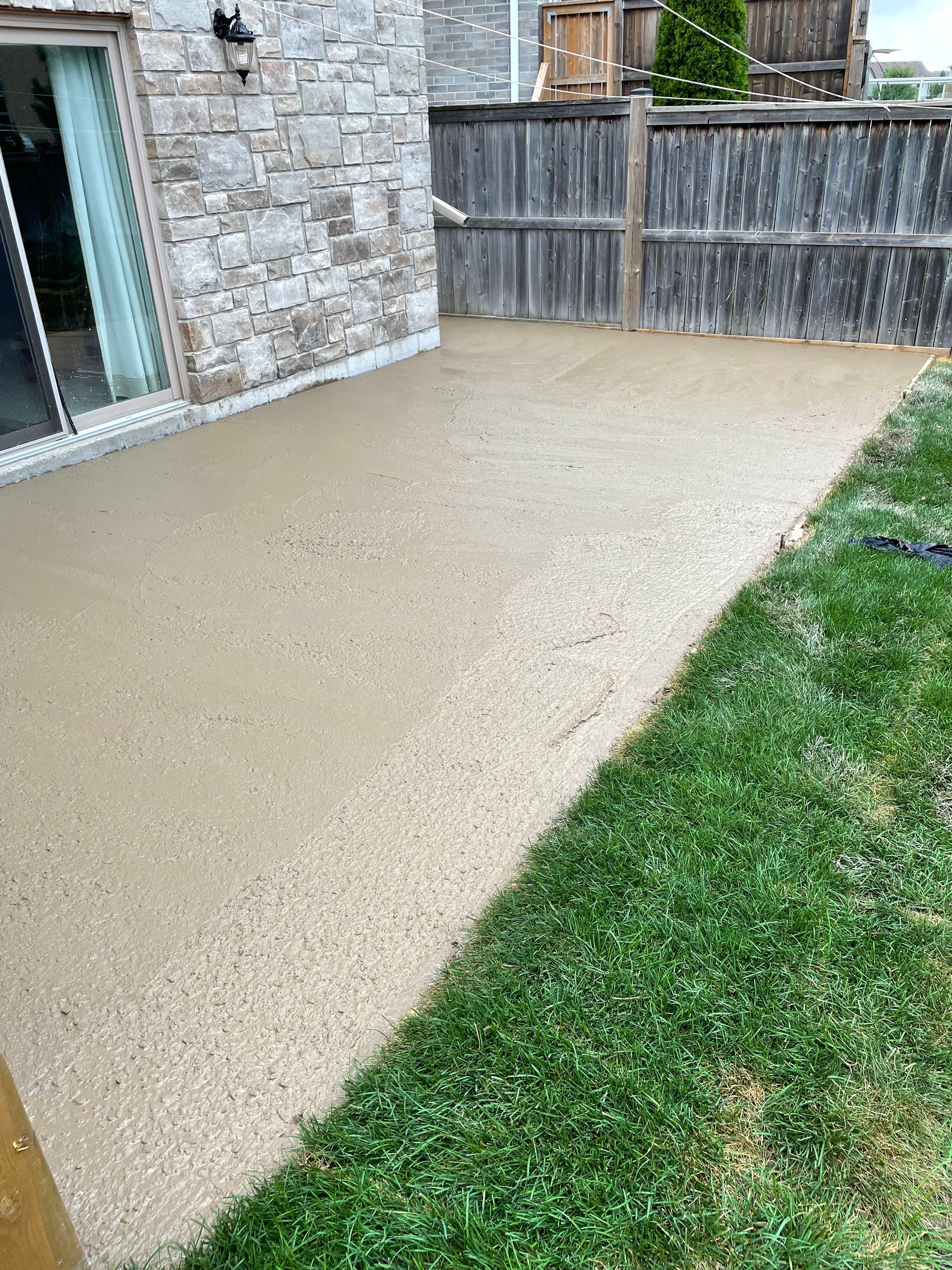 after backyard renovation from Baird Constructoin