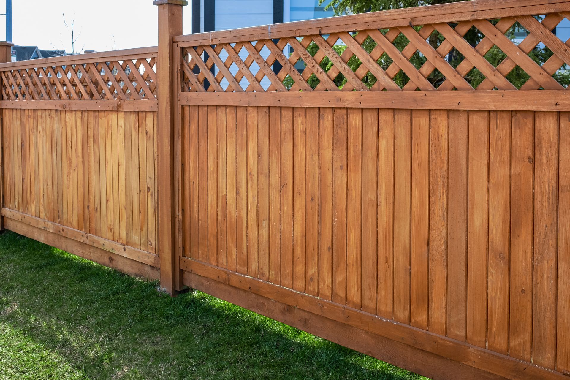 nice wooden fence