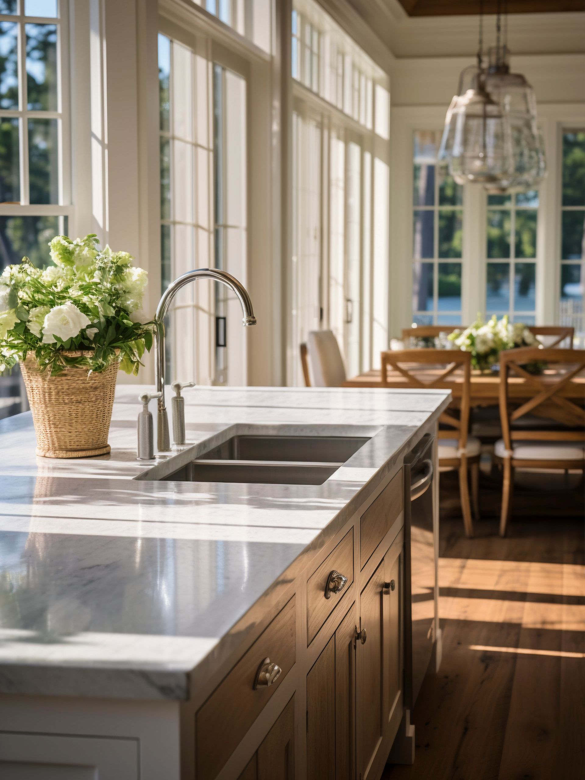 beautiful renovated kitchen