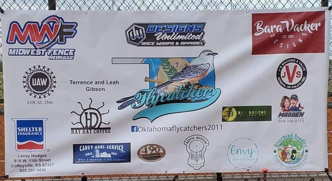 Multiple Logos on Tarpaulin | Madden Auto Repair