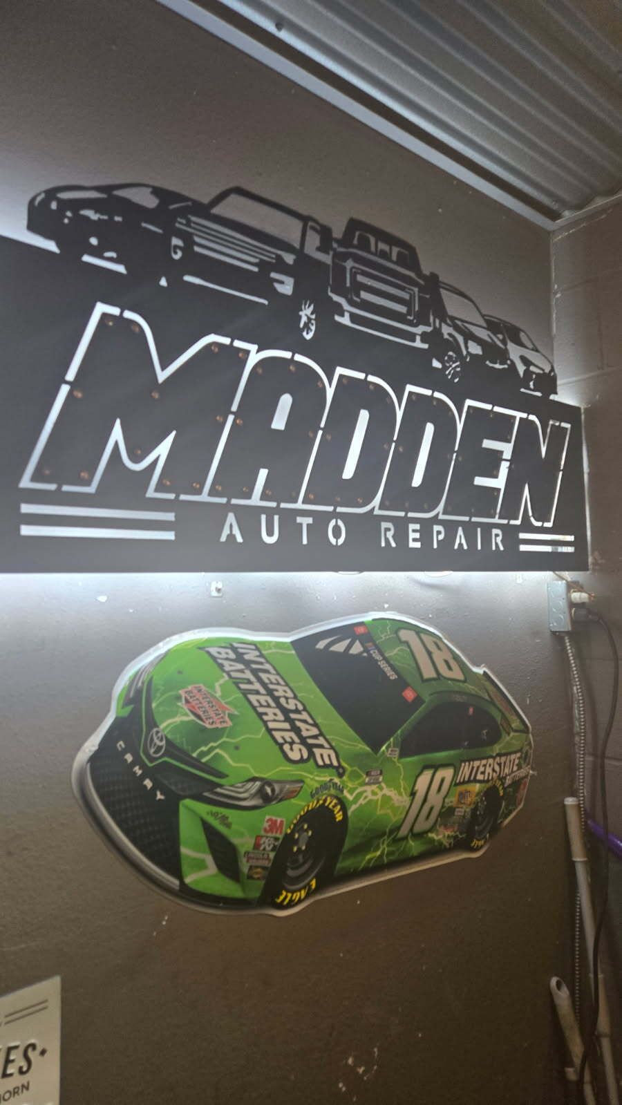 Shop Sign | Madden Auto Repair
