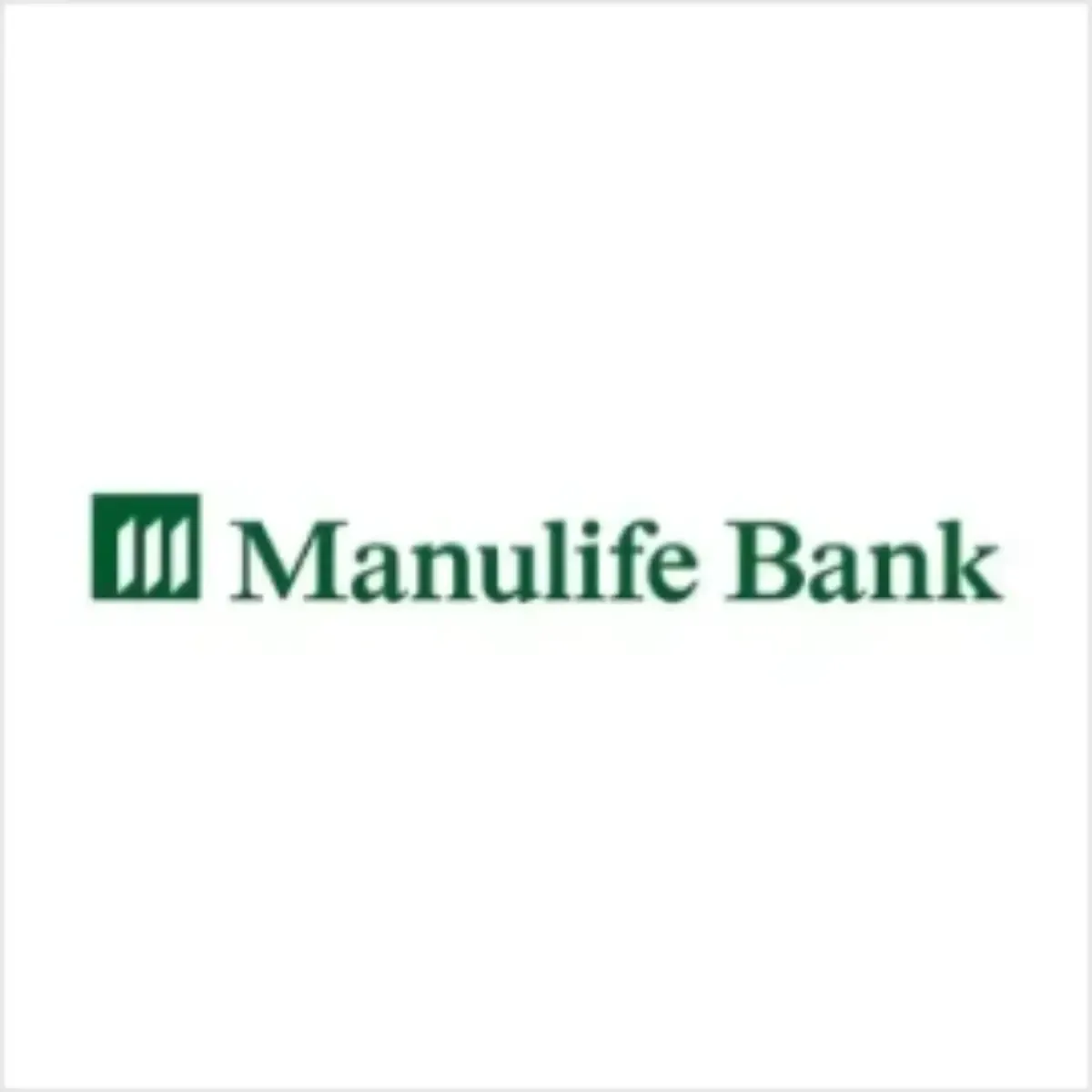 Manulife bank.