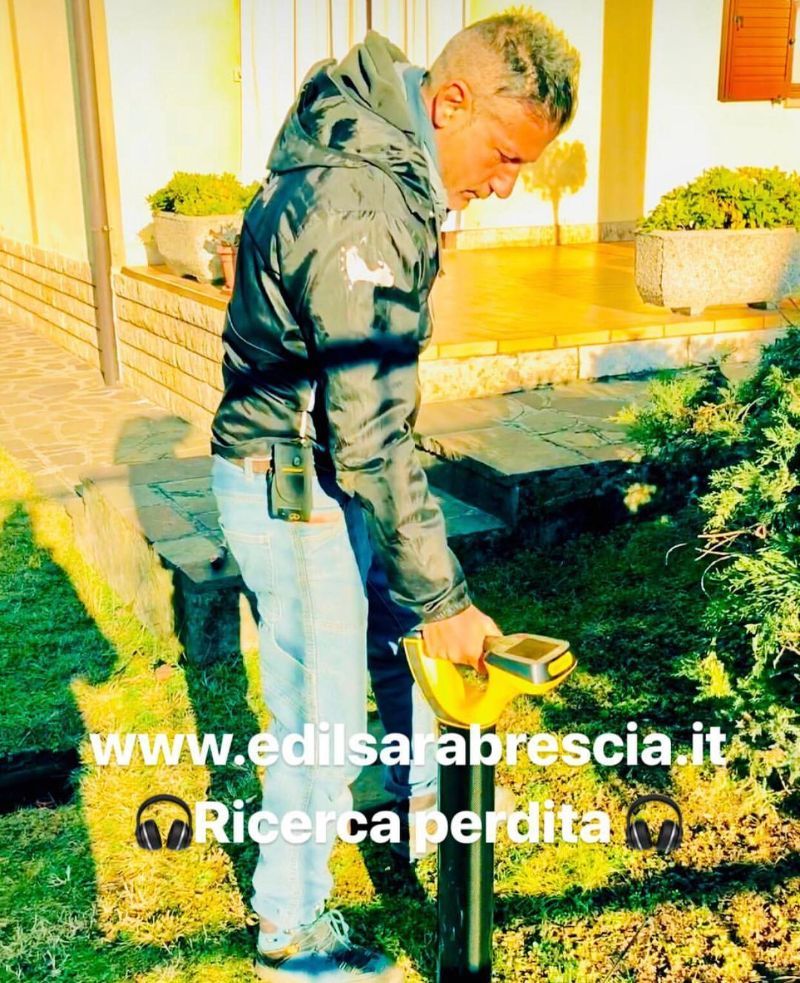 Ispezione in giardino