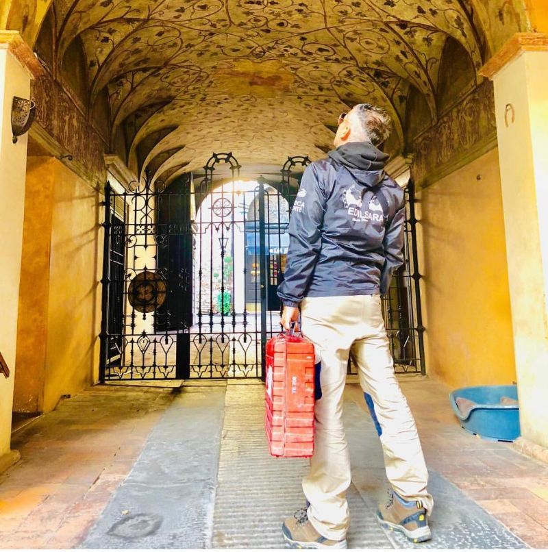 Ispezione in portone