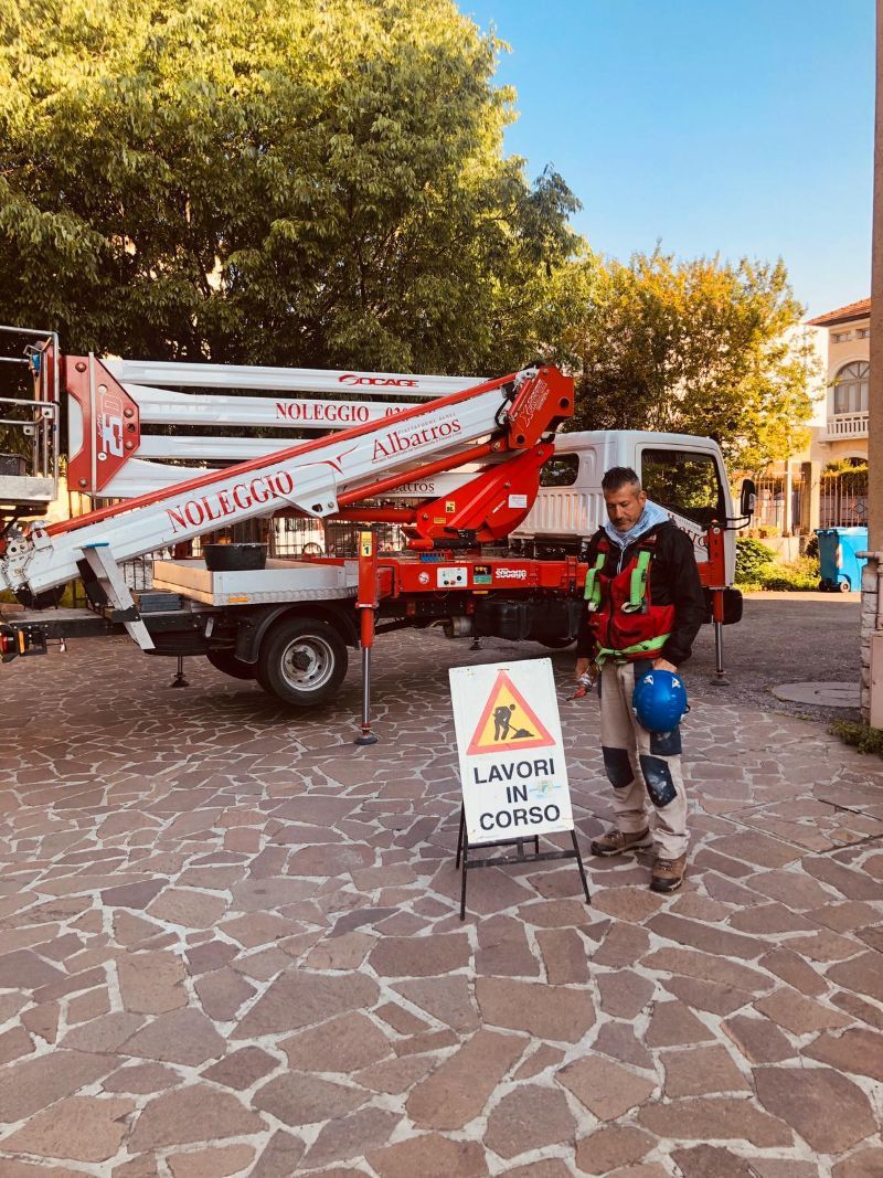 Noleggio intervento in quota