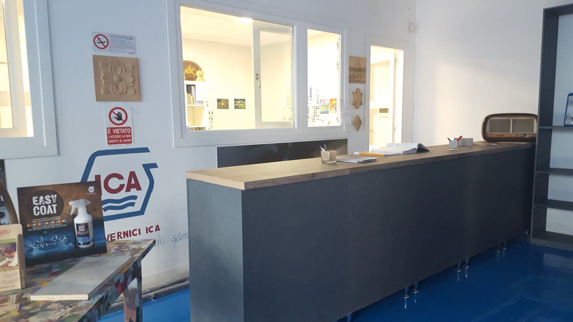 bancone negozio Mar.Wood