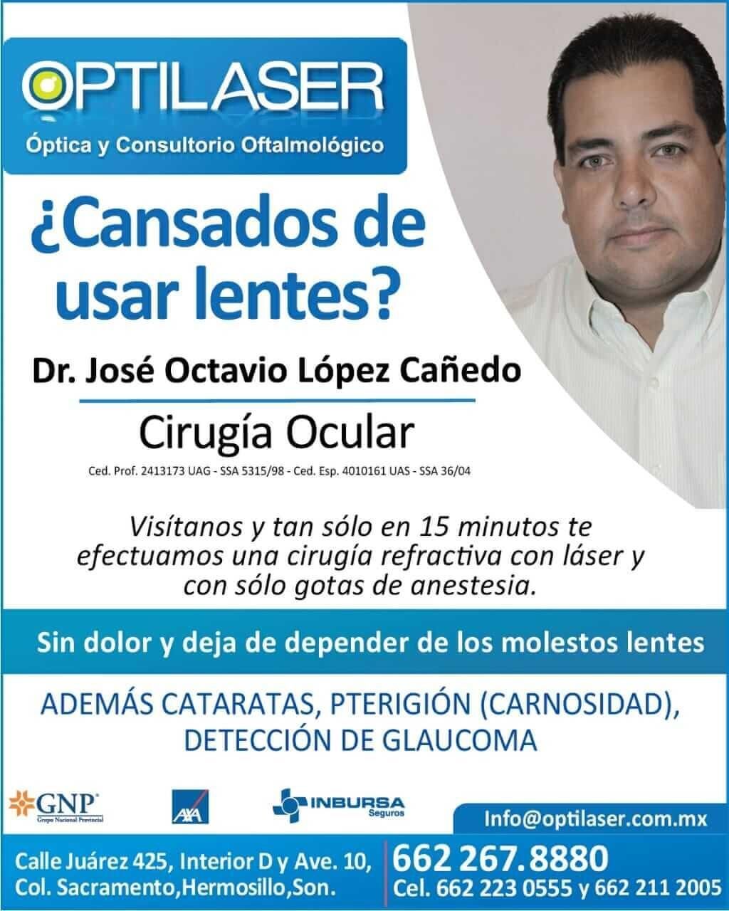 OPTILÁSER - PUBLICIDAD