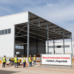 Proyecto industrial en construcción