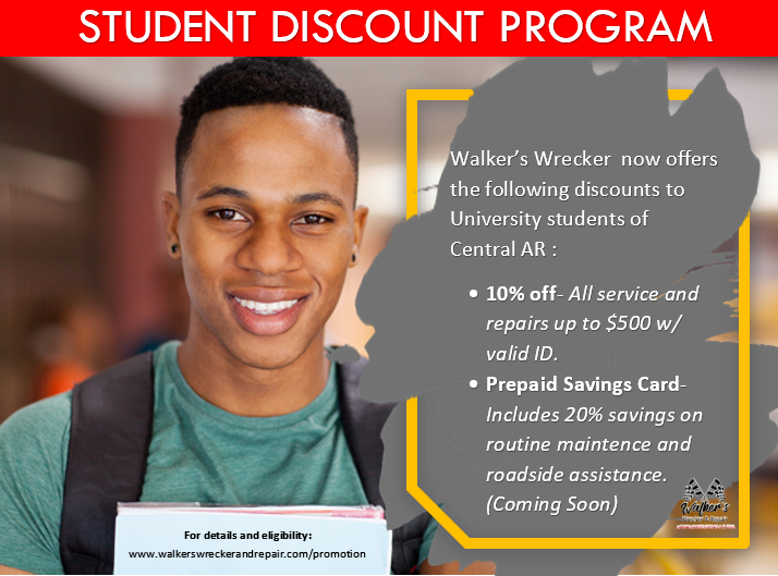 walker student discount