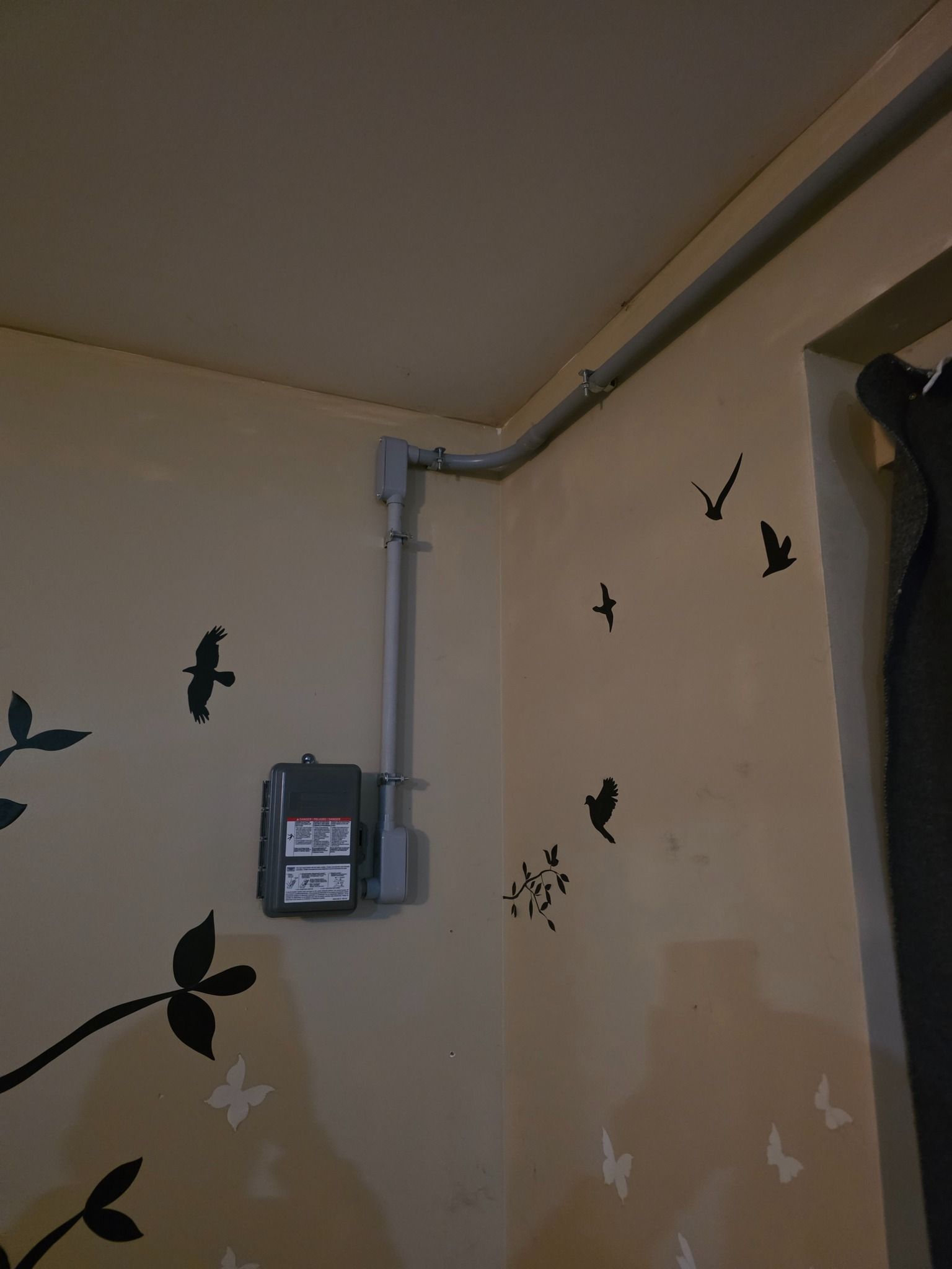Woman in straw hat smiles, holding wine glass near a lake.