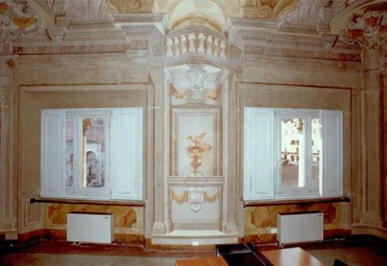 pareti affrescate restaurate