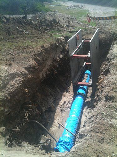 Replace an Existing Stormwater Pipe — Woronora Heights, NSW — Mann's Earthmoving
