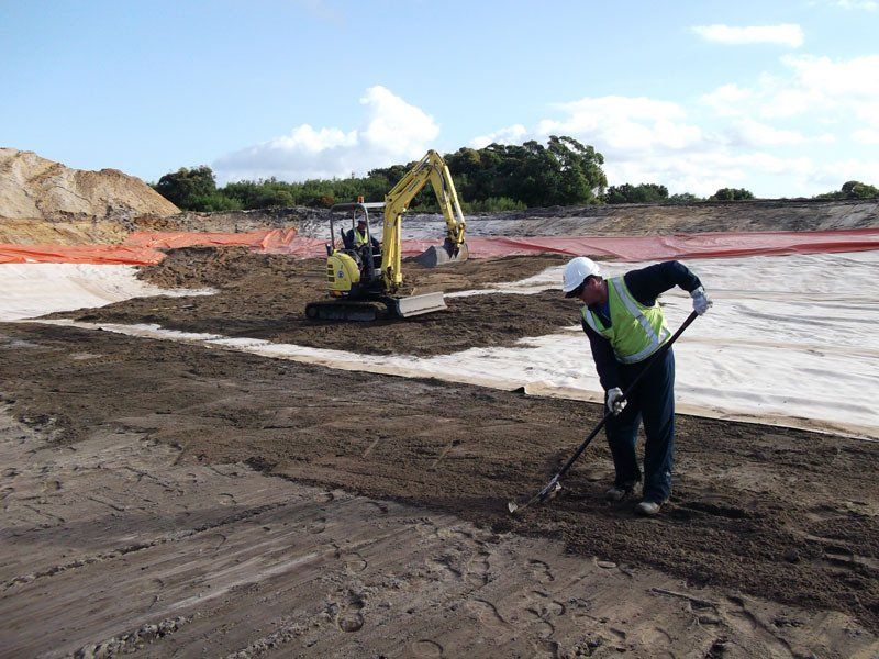 Land Site Remediation Workers — Woronora Heights, NSW — Mann's Earthmoving