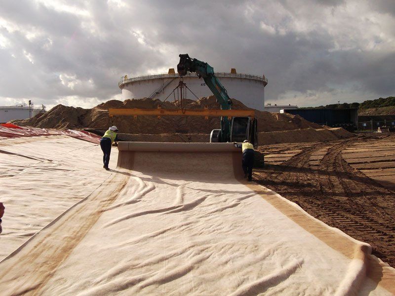 Concrete Cloth — Woronora Heights, NSW — Mann's Earthmoving