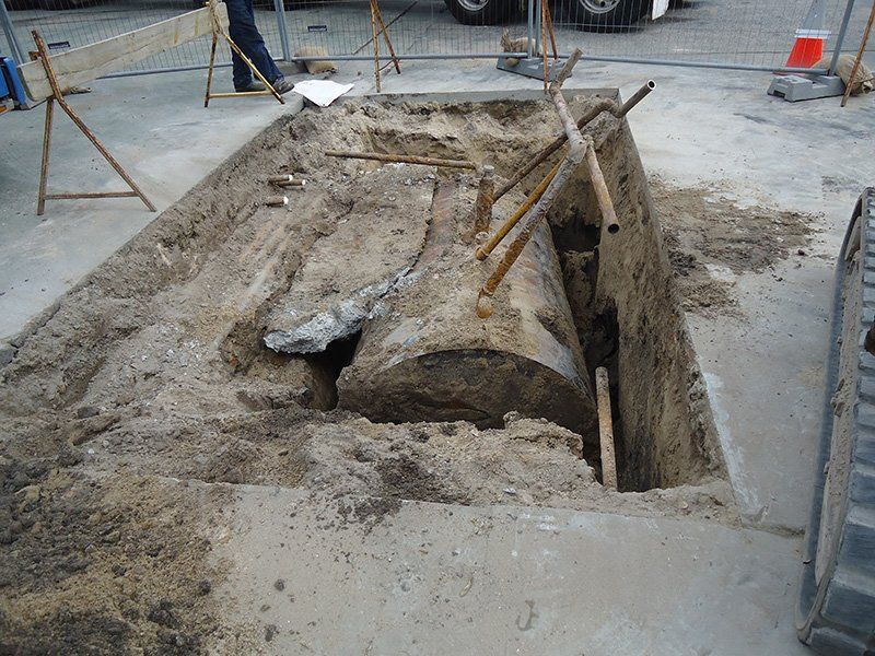 Disposal of the Redundant Tank — Woronora Heights, NSW — Mann's Earthmoving