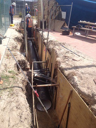 Installation of New Stormwater Piping — Woronora Heights, NSW — Mann's Earthmoving