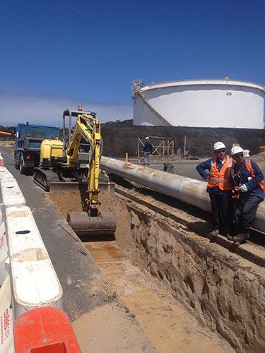 Excavations with Underground Cable — Woronora Heights, NSW — Mann's Earthmoving