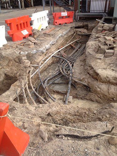 Underground Cable — Woronora Heights, NSW — Mann's Earthmoving