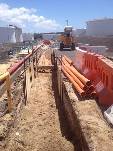 Substation Upgrade Site — Woronora Heights, NSW — Mann's Earthmoving