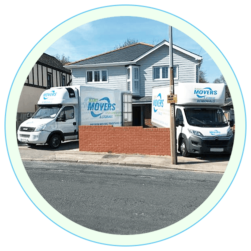 Kent Movers service vehicles