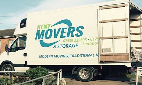Kent Movers service vehicle