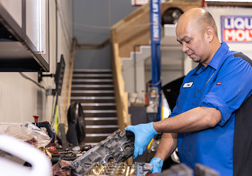 Expert Worker at Work in Garage | Bruno Automotive