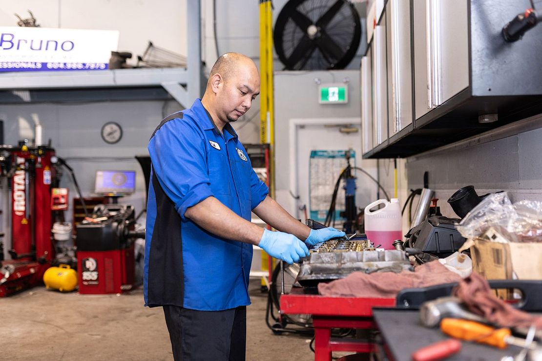 Expert Staff at Work in Garage | Bruno Automotive
