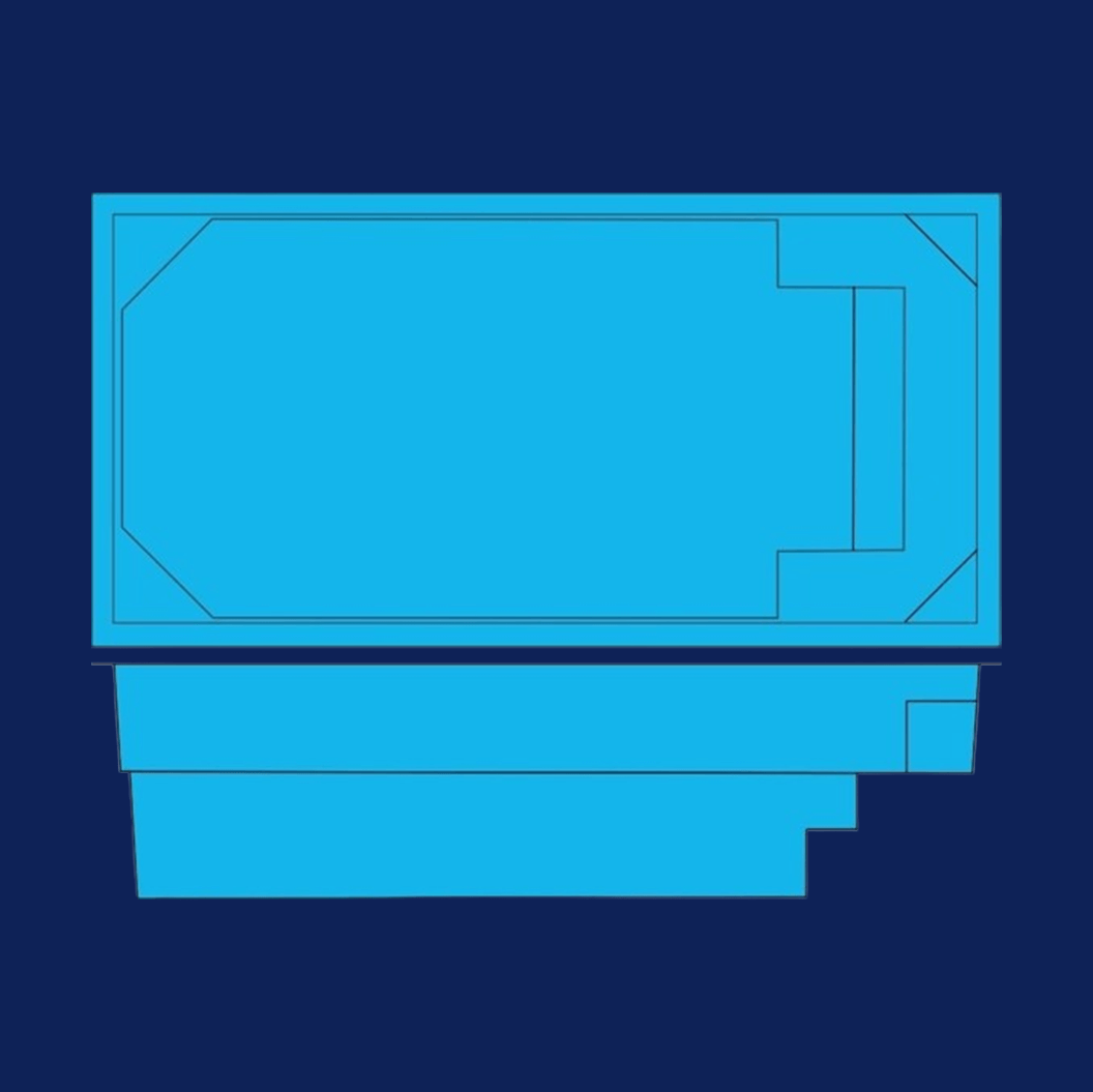 The Patio and Slimline Lap Pool