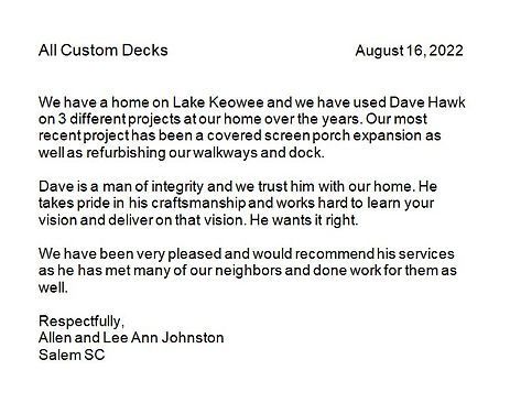 All Custom Decks Letter