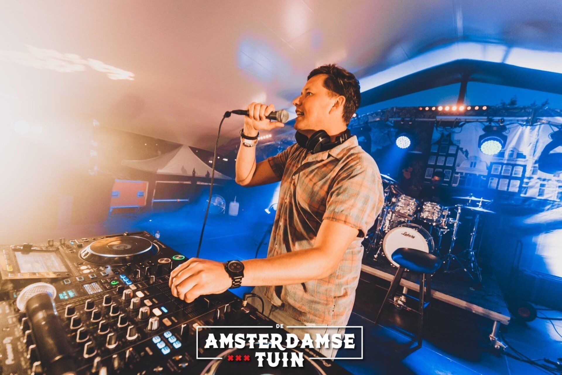 DJ Opmeer, DJ Hoogwoud, DJ Spanbroek, Amsterdams feest