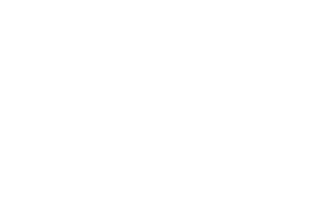 A black and white close-up shows the textured surface of a golf ball with its characteristic pattern of small dimples.