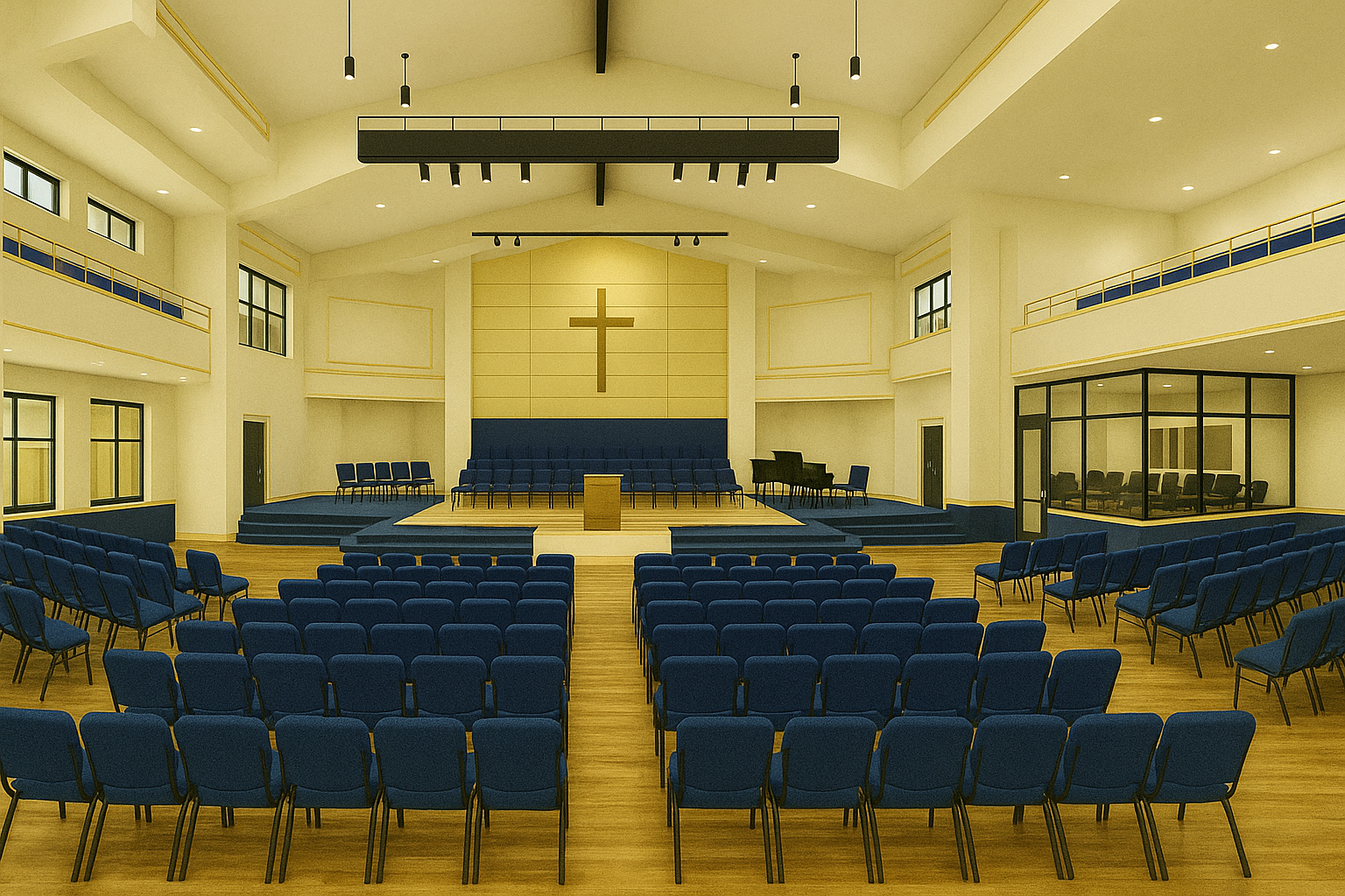 Preliminary sketch of the Future Powerful Word Church Education and Empowerment Community Center