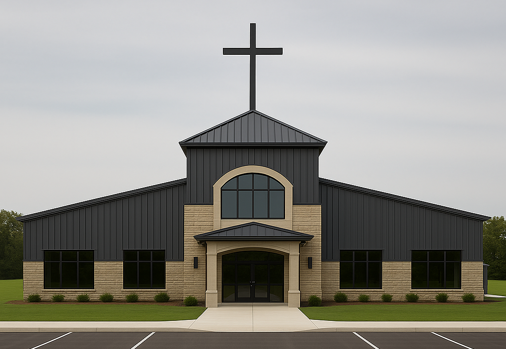 Preliminary sketch of the Future Powerful Word Church Education and Empowerment Community Center