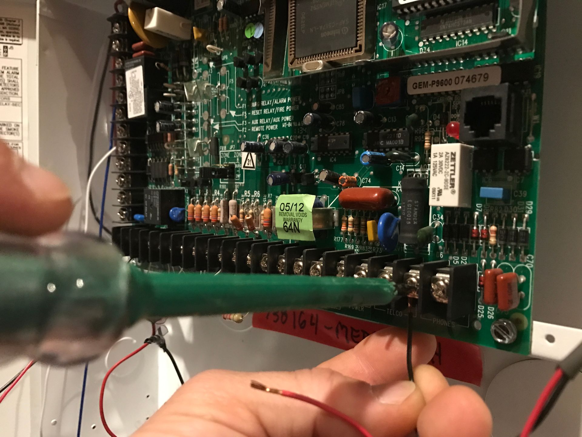 Professional security products will have strong cable terminals and larger components to dissipate heat from electronics.