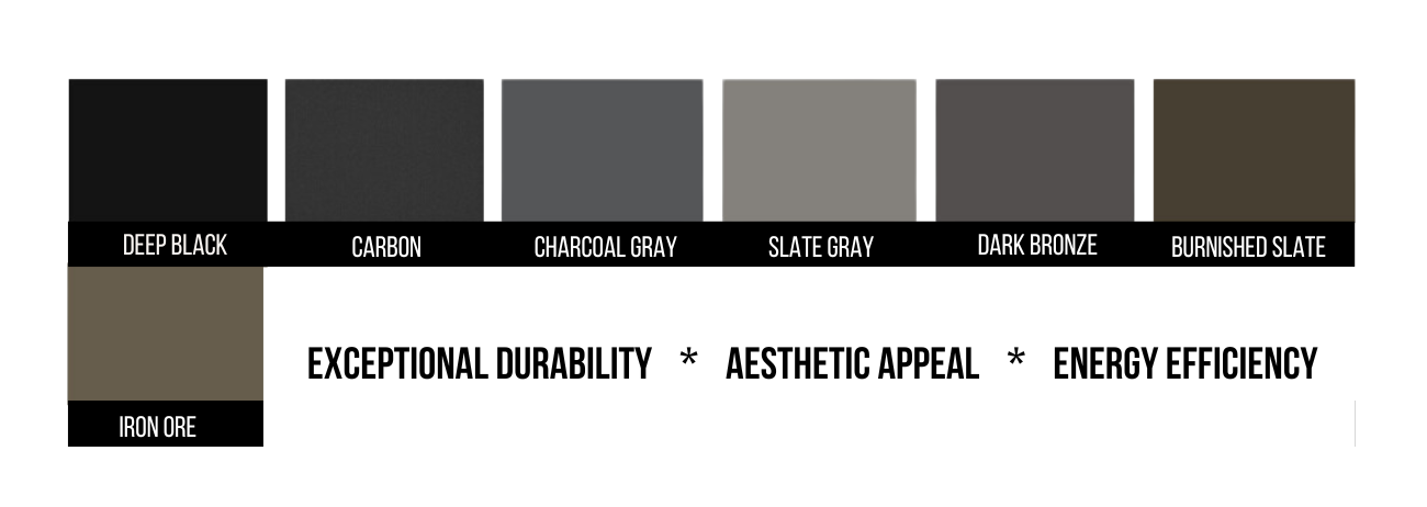 Ultra Low Gloss PVDF Color Chart