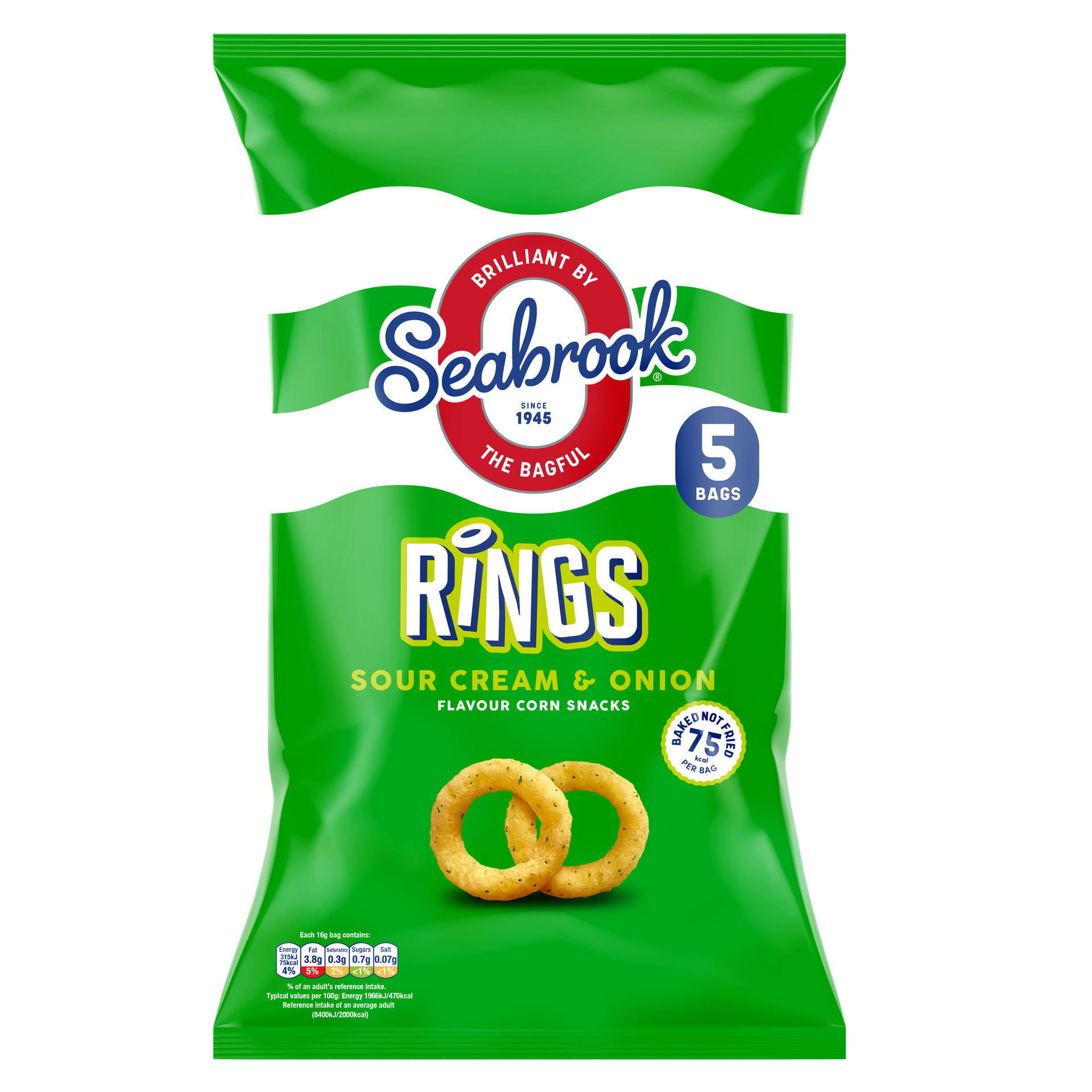 Seabrook Rings Sour Cream & Onion
