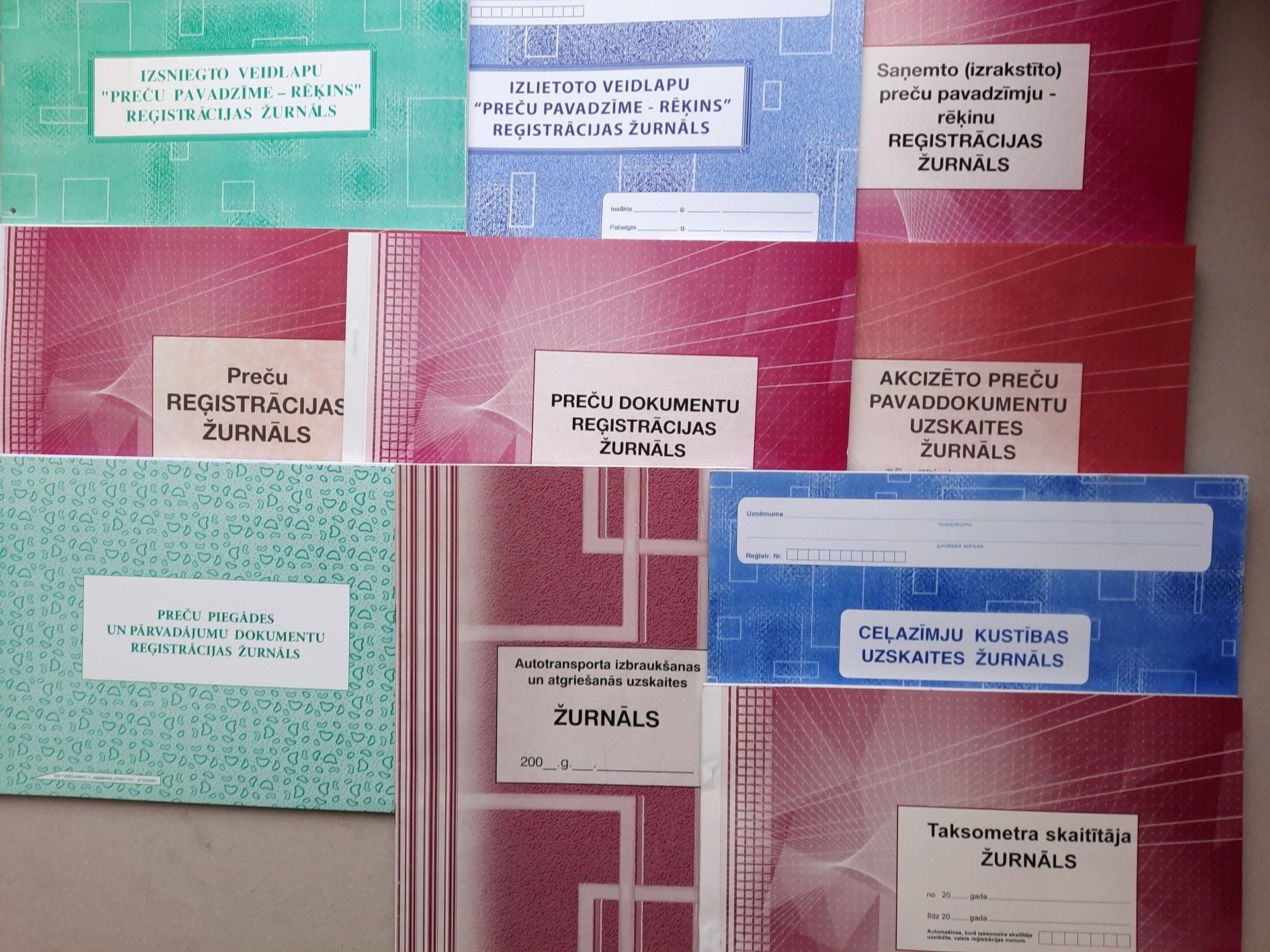 Pavaddokumentu veidlapas, veidlapas, pavaddokumenti, dokumenti, Vadības dokumentācijai