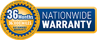 36 Months 36,000 Miles NAPA Nationwide Warranty | Shift'N Gears Auto Repair