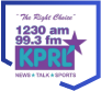 KPRL Radio Station Logo | Shift'N Gears Auto Repair