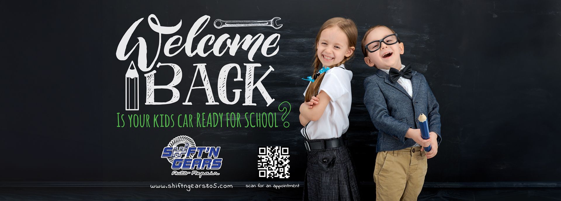 Back to School Banner 1 | Shift'N Gears Auto Repair