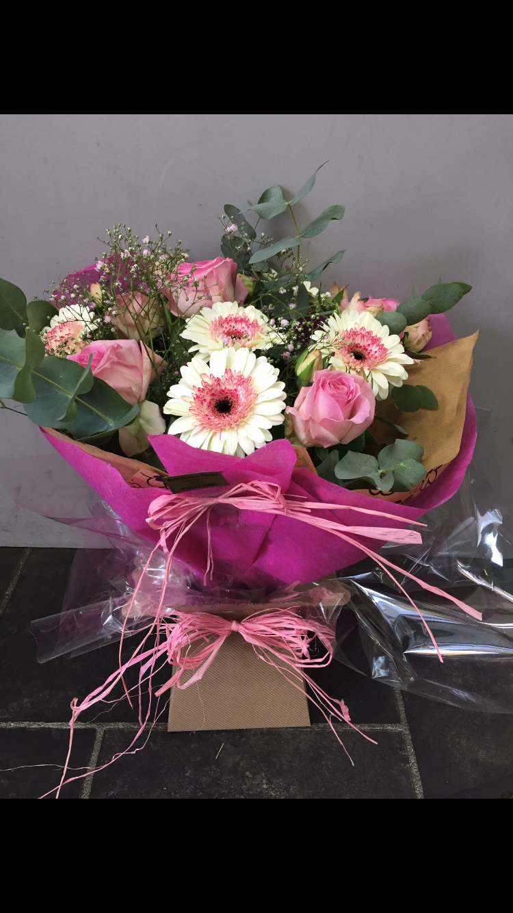 Bouquet of pink flowers