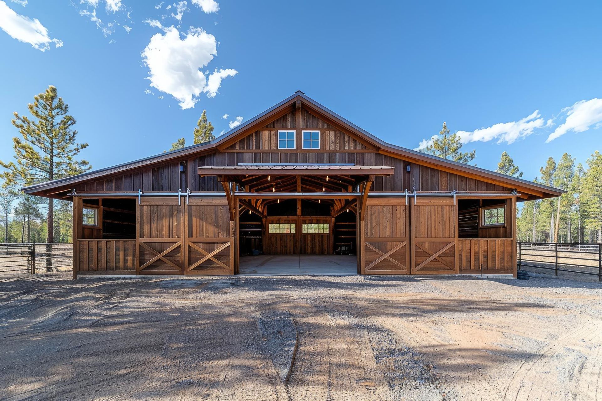 Colorado Springs barn construction company