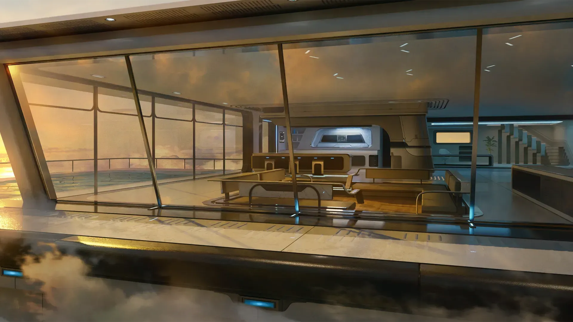 Sky Apartment in the RFOX VALT metaverse