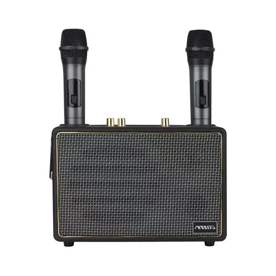 MTOS K97 無線藍牙行動卡拉音響 便攜式音箱 無線雙麥克風行動音箱 卡拉OK歡唱組 6.5吋 KTV音響 喇叭擴音