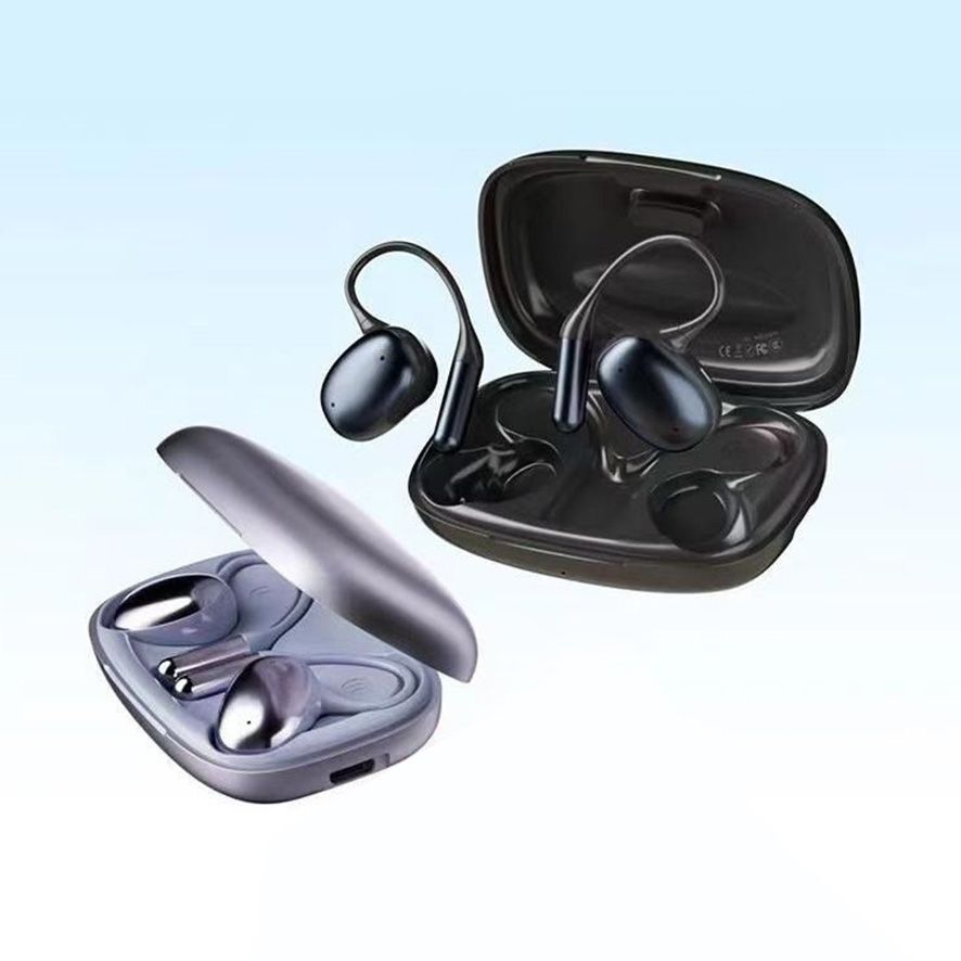 ZGA GS20 掛耳 開放式不入耳藍牙耳機+充電艙 無線藍芽耳機 藍牙5.4 自帶充電艙 通話音樂 高品質 續航強