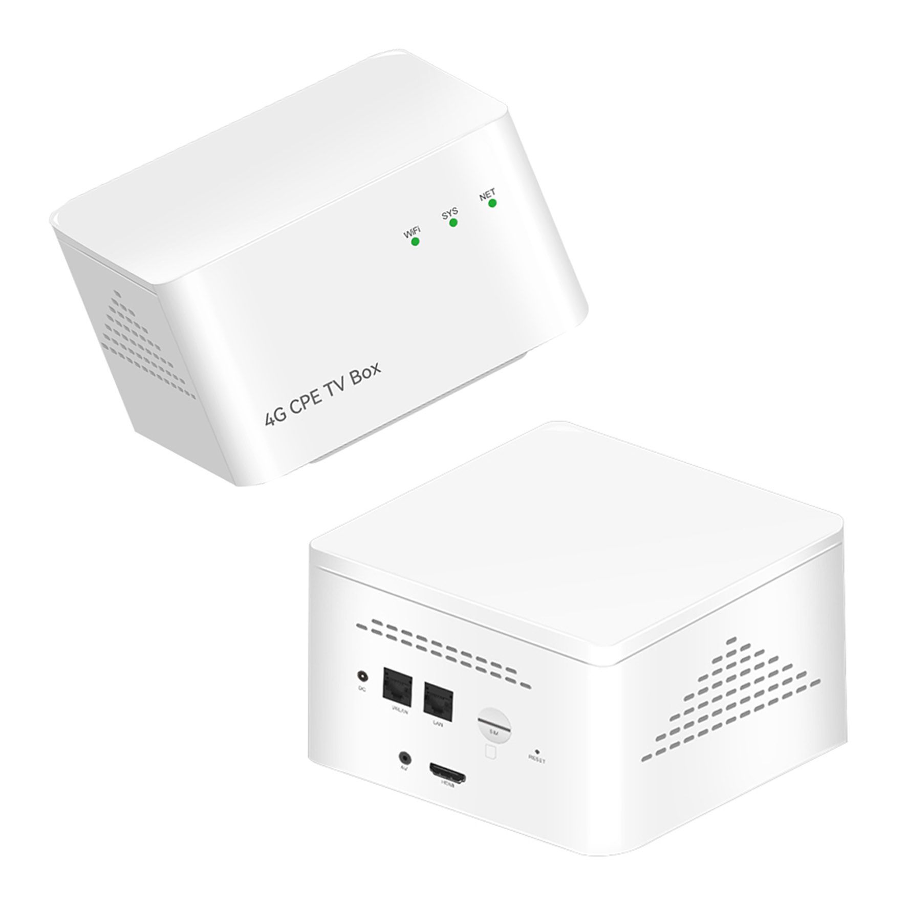 CPE TV BOX-F2_TV 4G SIM LTE WIFI分享器無線網卡路由器 電視盒子 二合一 看影片